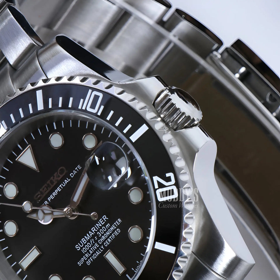 Seikomariner Steel Black