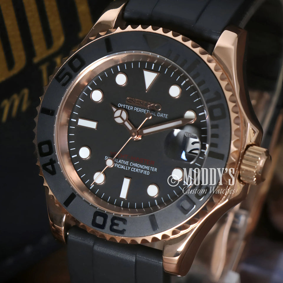 Seikomariner Rose Gold - Black