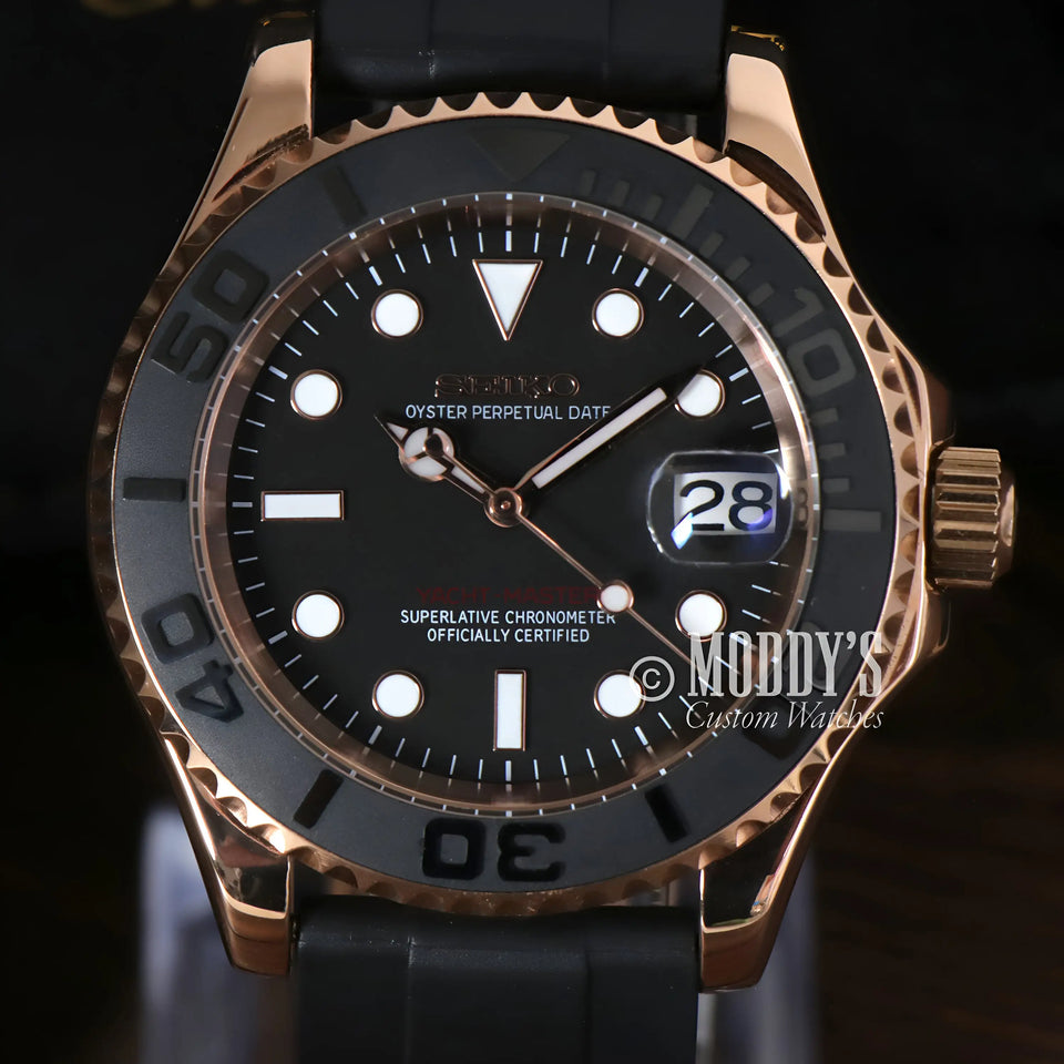 Seikomariner Rose Gold - Black