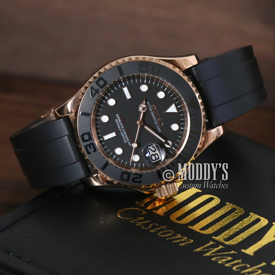 Seikomariner Rose Gold - Black