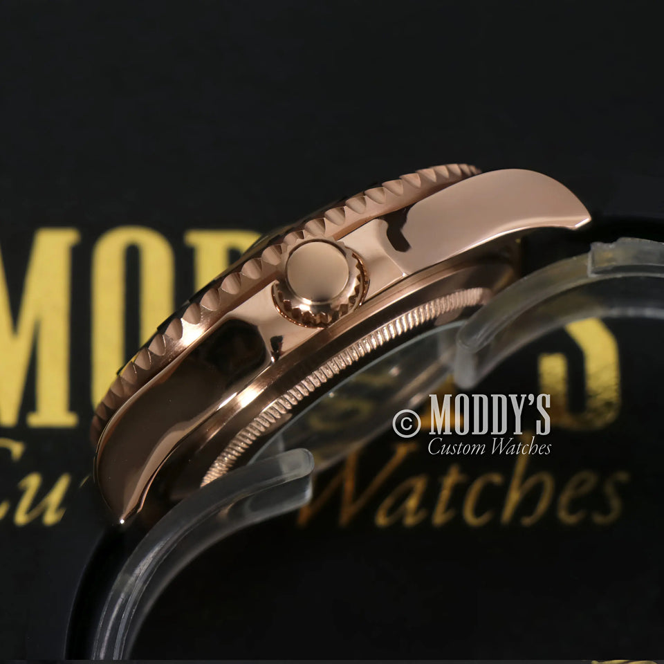 Seikomariner Rose Gold - Black