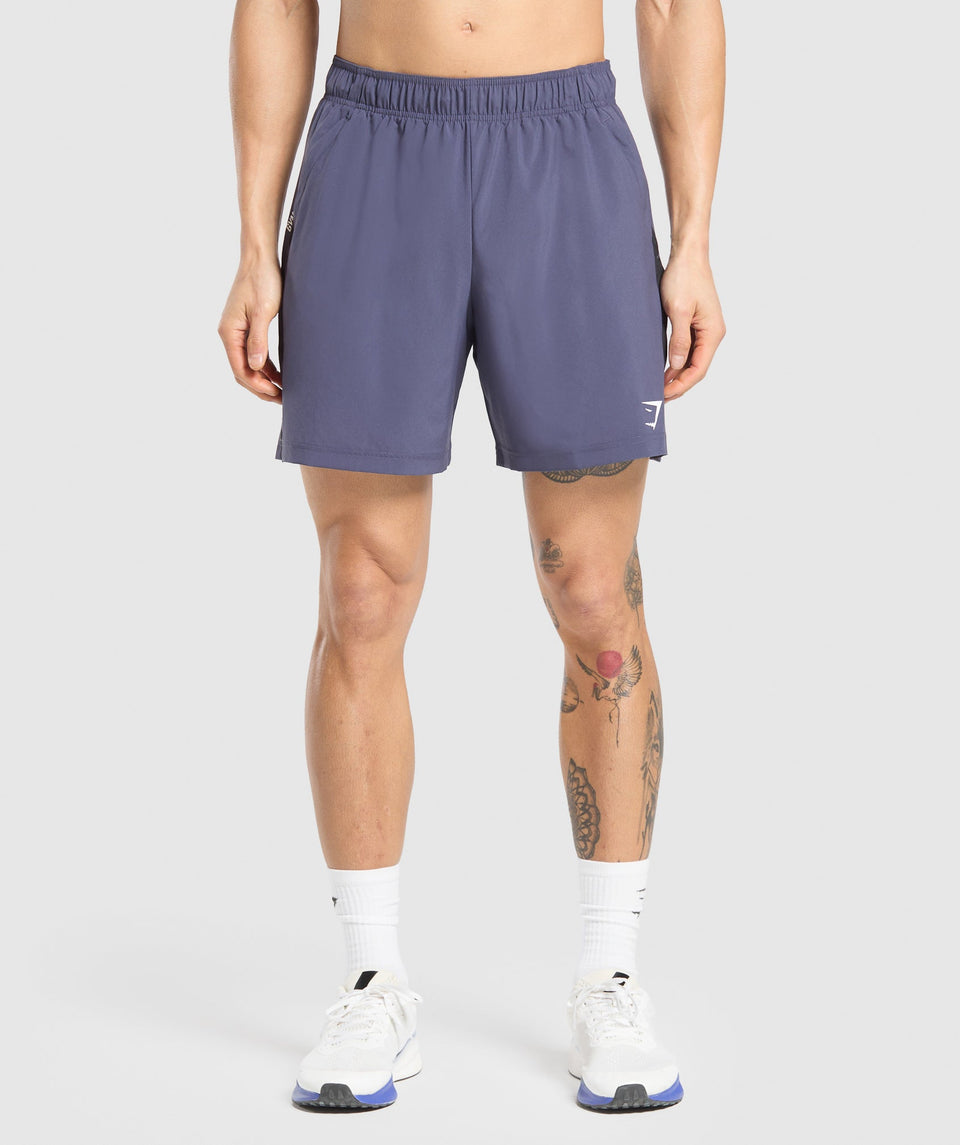 Gymshark Sport 7" Shorts Weighted Purple