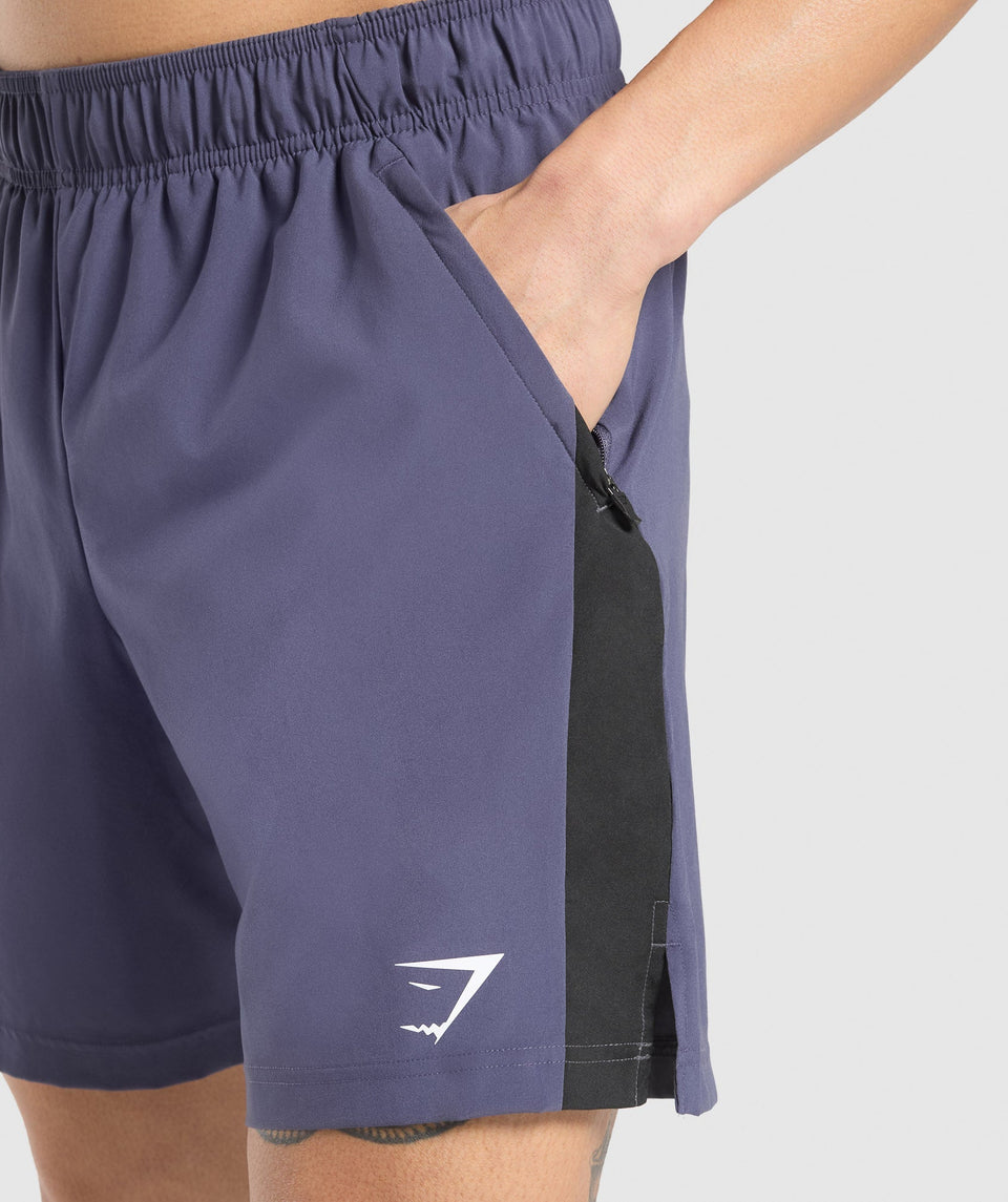 Gymshark Sport 7" Shorts Weighted Purple