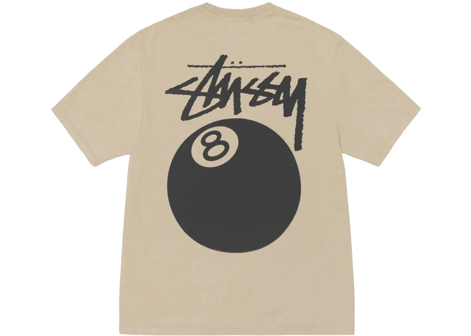 Stussy 8 Ball T-Shirt Pigment Dyed T-Shirt Khaki