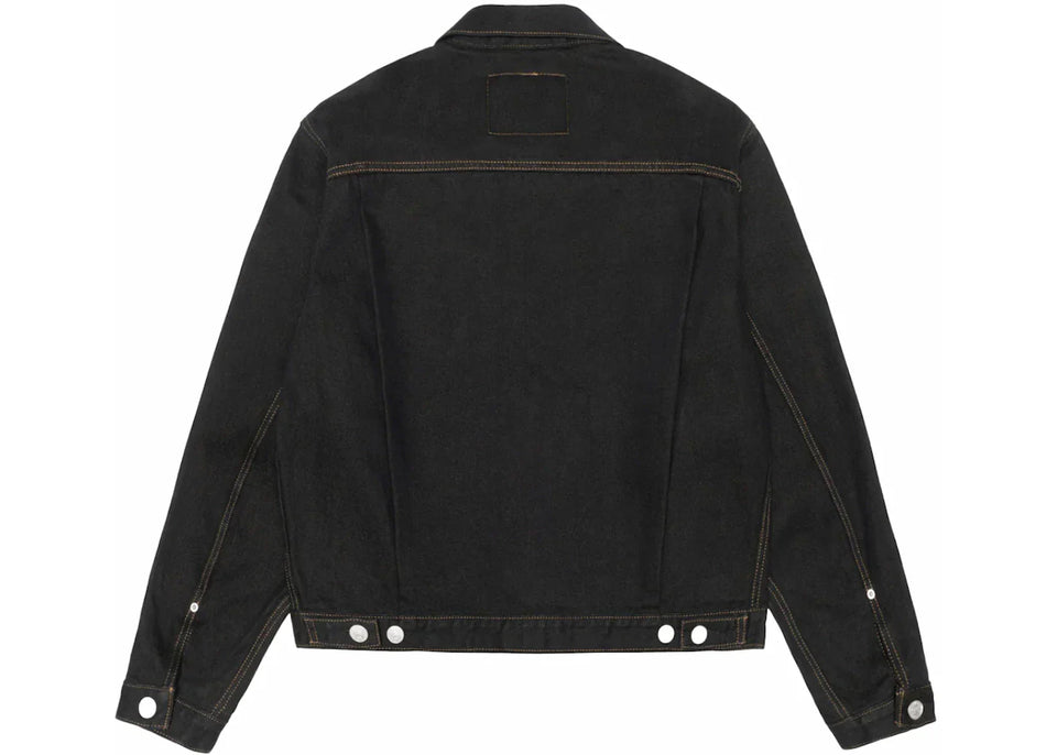Stussy x Levi'S Crispy Rinse Trucker Jacket Black/Brown