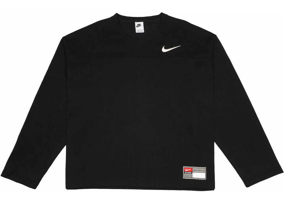 Stussy x Nike Dri-Fit Mesh Jersey (Asia Sizing) Black