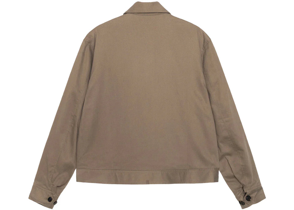 Stussy x Our Legacy Work Shop Blouson Twill Jacket Olive Cavalry Twill