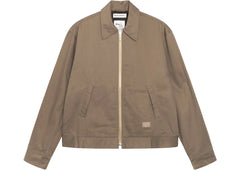 Stussy x Our Legacy Work Shop Blouson Twill Jacket Olive Cavalry Twill