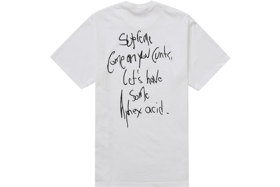 Supreme Aphex Twin Windowlicker T-Shirt White