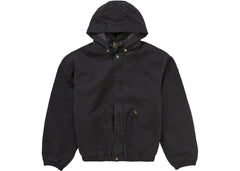 Supreme Faux Shearling Lined Bomber Jacket Black