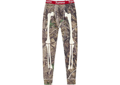 Supreme Hanes Bones Thermal Pant 1 Pack Woodland Camo
