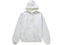 Supreme Mm6 Maison Margiela Foil Box Logo Hoodie White