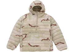 Supreme Micro Down Half Zip Hooded Pullover (Fw24) Desert Camo