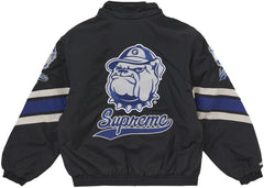 Supreme Mitchell & Ness Ncaa Hooded Stadium Jacket Black