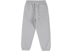 Supreme Satin Applique Sweatpant Fw24 Heather Grey