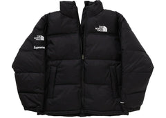 Supreme The North Face Split Nuptse Jacket Black