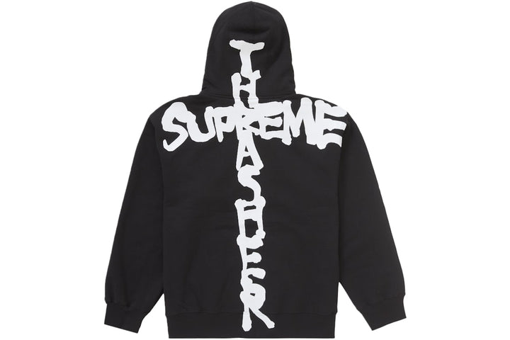 Supreme Thrasher Zip Up Hoodie Black
