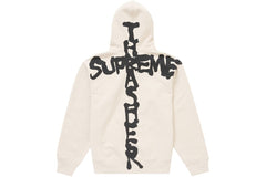 Supreme Thrasher Zip Up Hoodie Stone