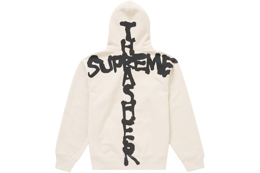 Supreme Thrasher Zip Up Hoodie Stone