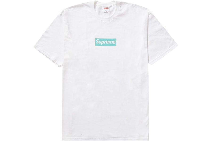 Supreme Tiffany & Co. Box Logo T-Shirt White