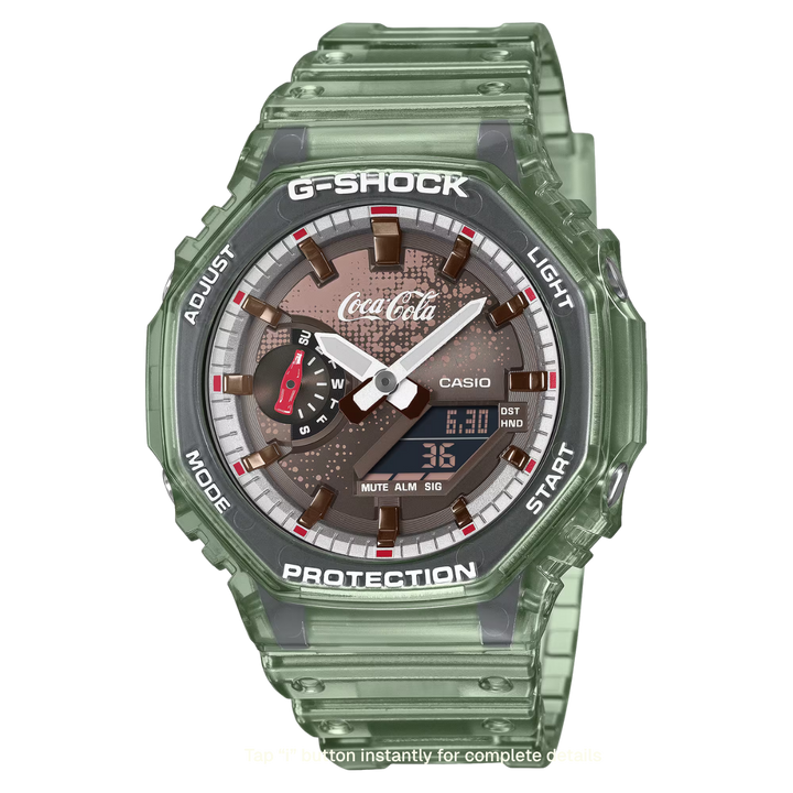 Casio x Coca Cola G-Shock Analog Digital 2100 Series GA-2100CC-3A