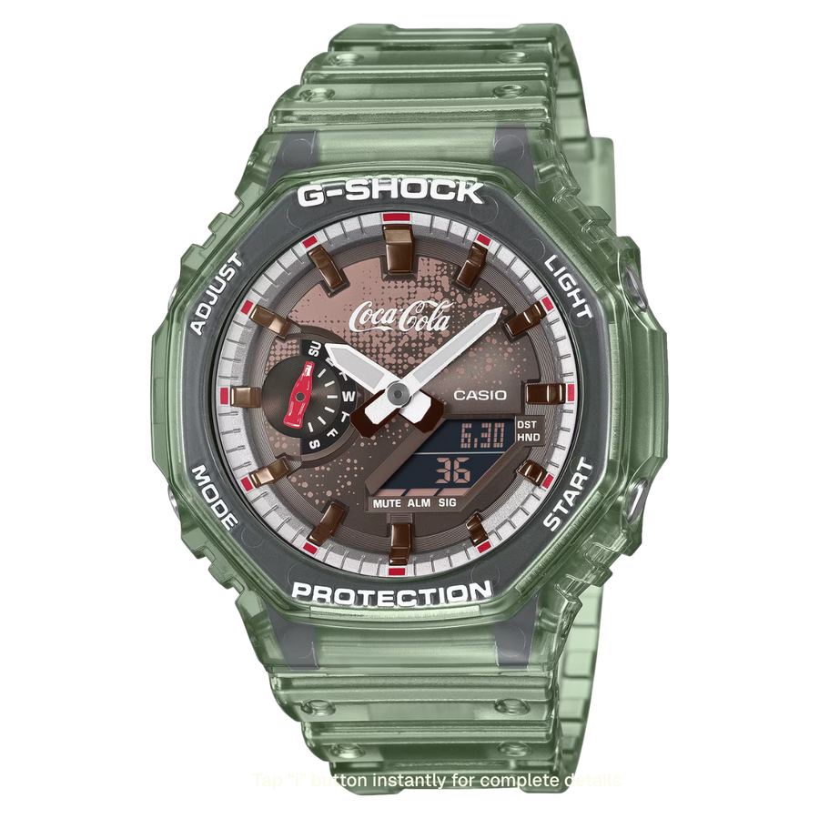 Casio x Coca Cola G-Shock Analog Digital 2100 Series GA-2100CC-3A