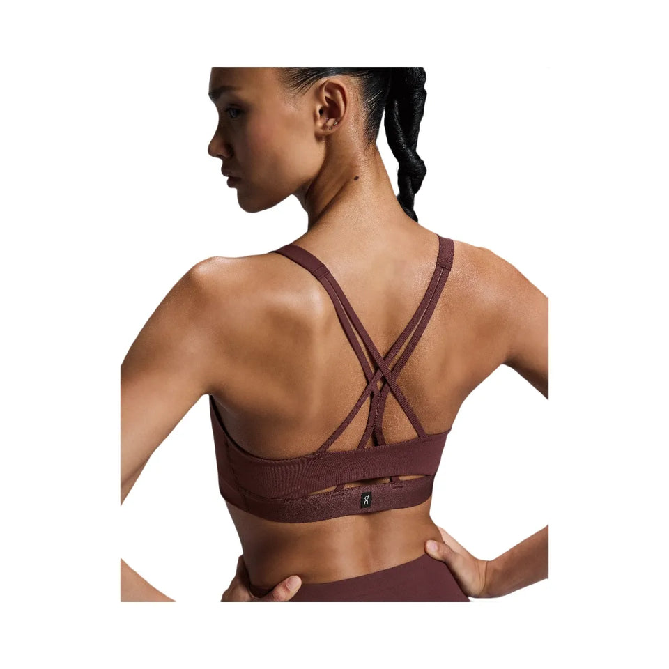 On Movement Bra Mulberry