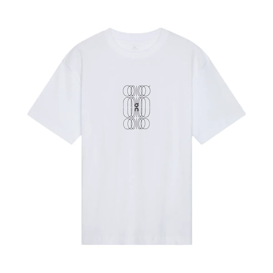 On Club-T Graphic White Black