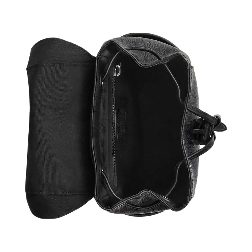 Coach Racer Pack In Signature Signature Canvas-Gunmetal-Charcoal-Black
