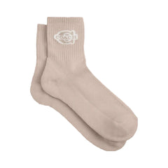 Coach Soho Quarter Crew Socks Grey Birch