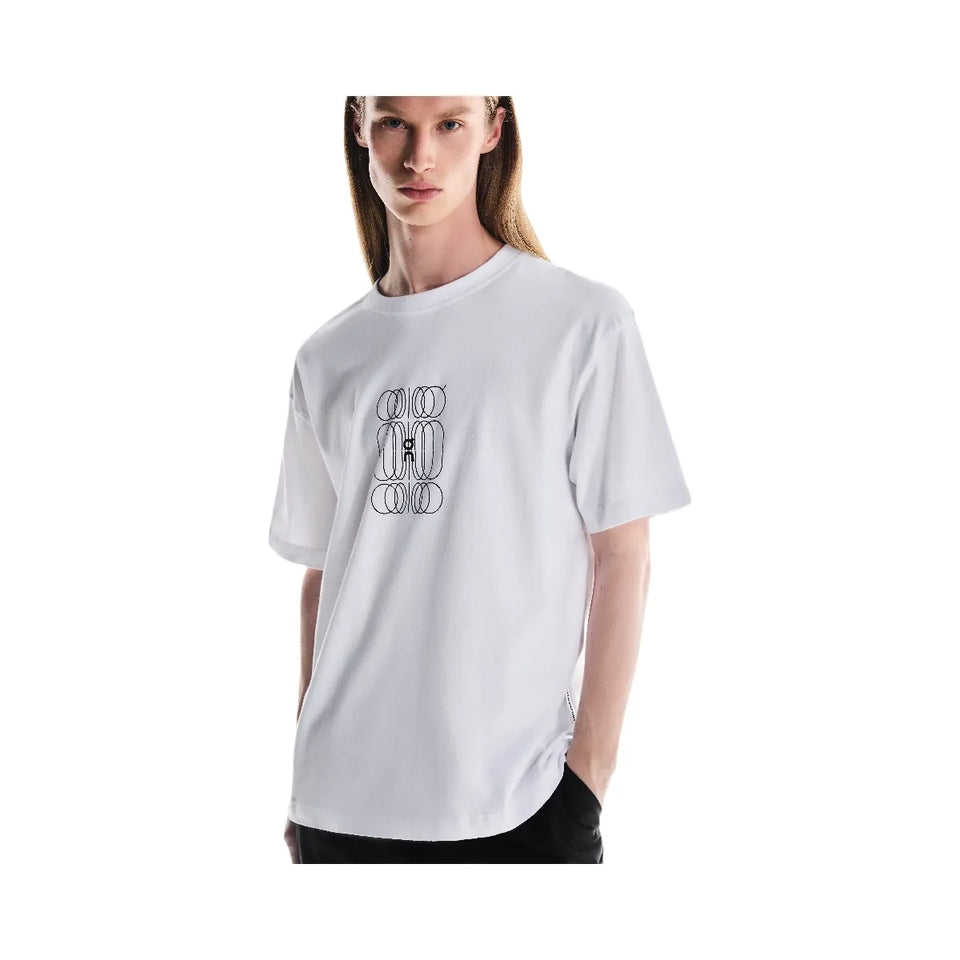 On Club-T Graphic White Black