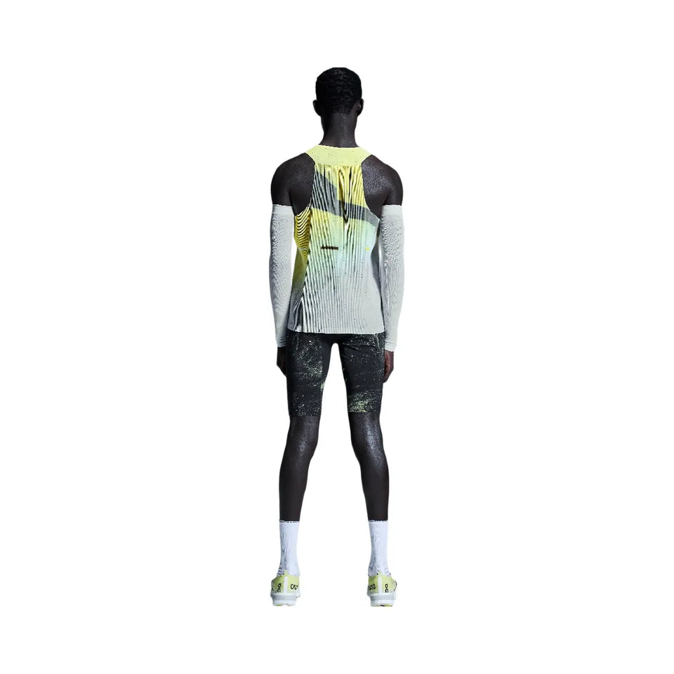 On Race Singlet Limelight Glacier