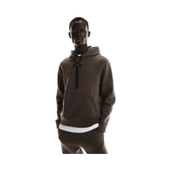 On Focus Tech Hoodie Pebble