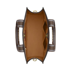 Coach Smith Tote Bag Pebbled Leather-Gold-Dark Stone