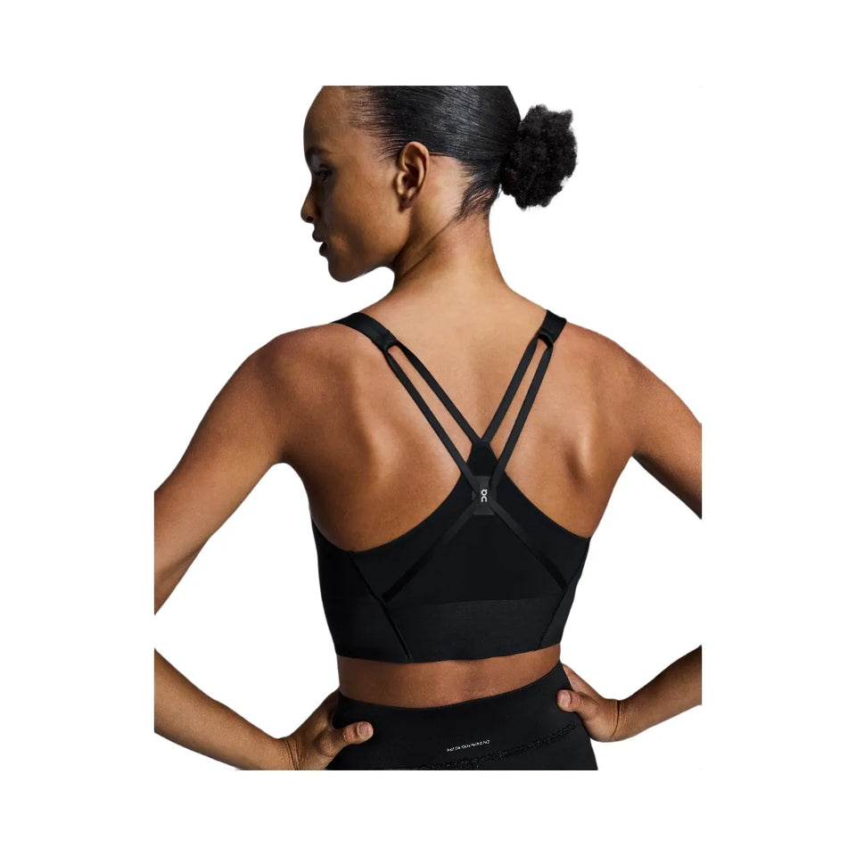 On Train Bra Longline Black
