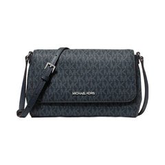 Michael Kors Medium Signature Logo Convertible Crossbody Bag Admiral