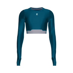 On Train Long Sleeve Crop Tempest