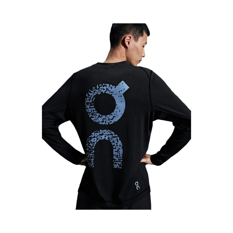 On Train Long-T Graphic Black