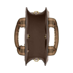 Coach Smith Tote Bag 24 Pebbled Leather-Gold-Dark Stone