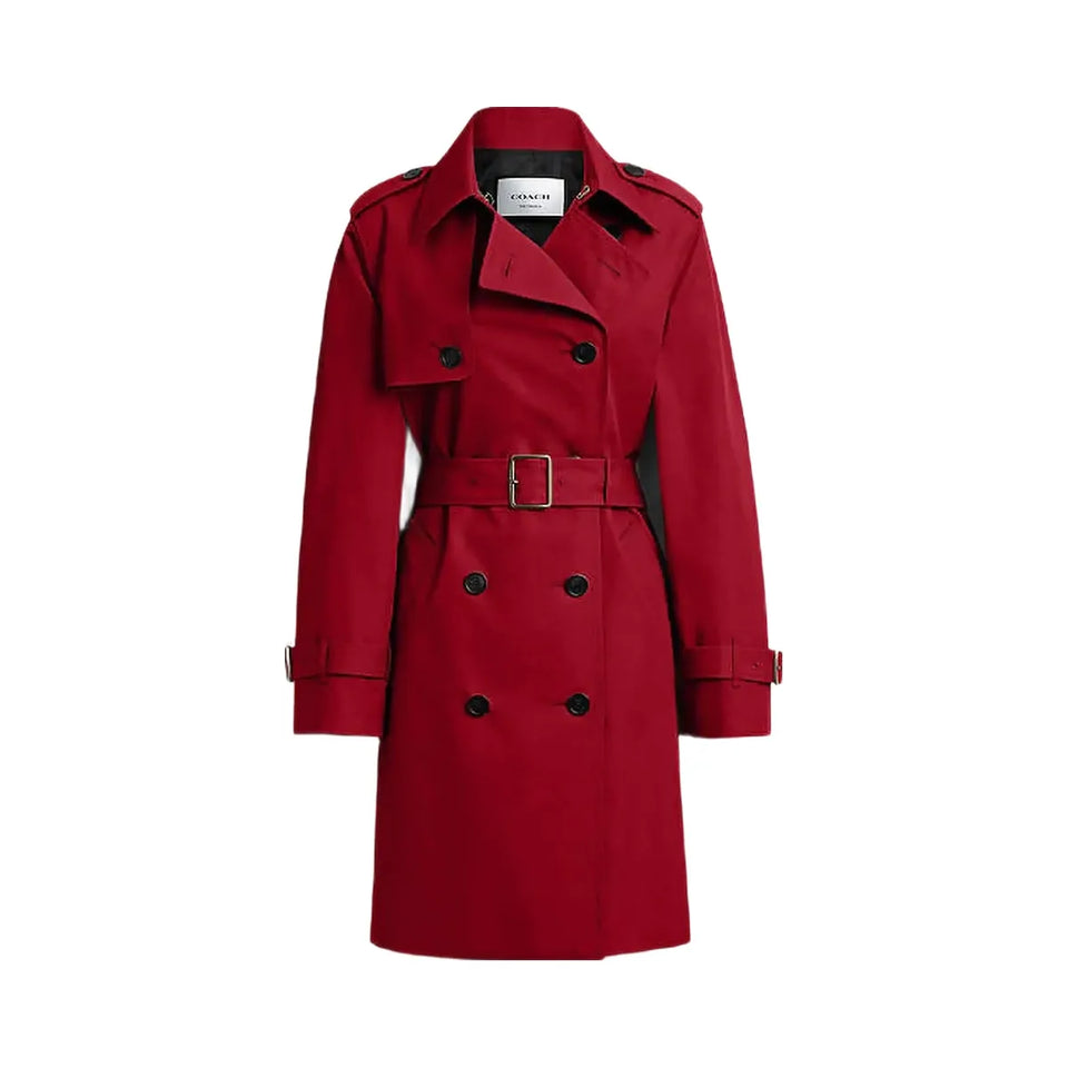 Coach Mid Trench Ruby
