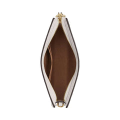 Coach Slim Crossbody Bag Pebbled Leather-Gold-Chalk
