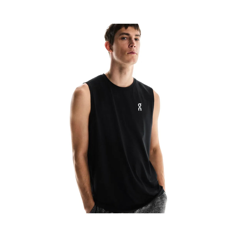 On Court Tank All Black