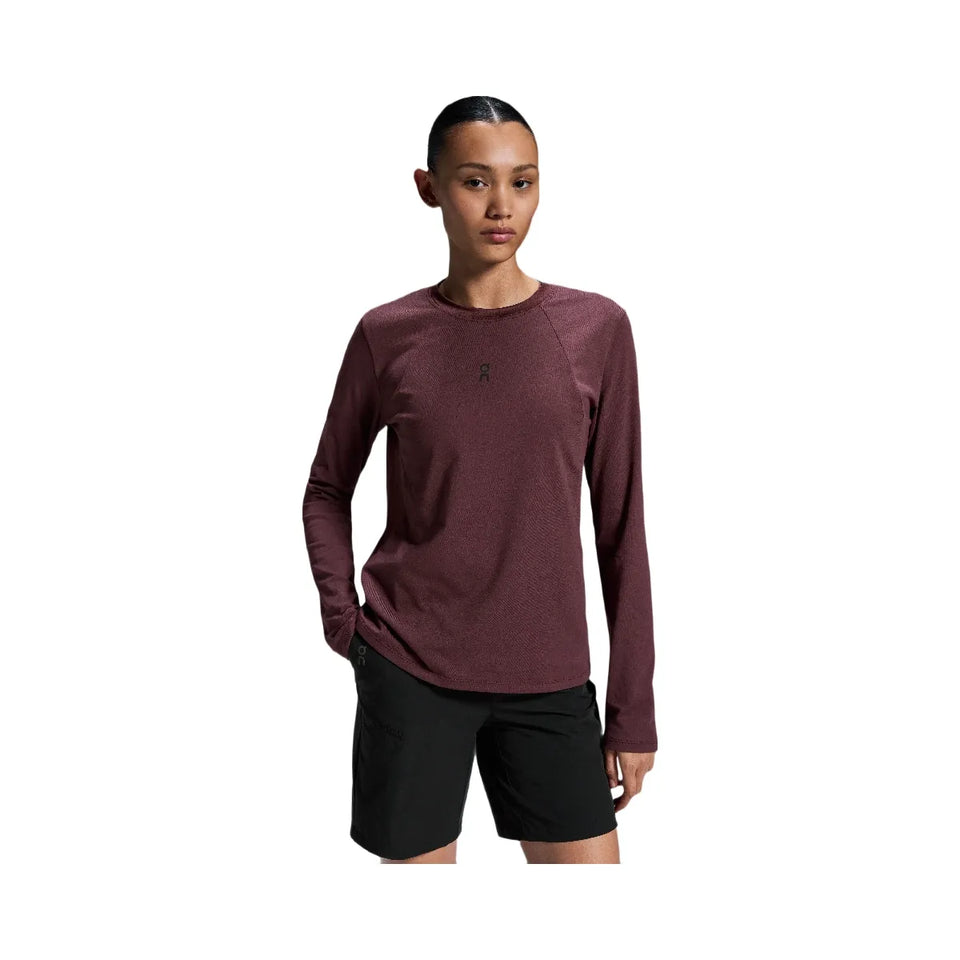 On Trek Long-T Mulberry