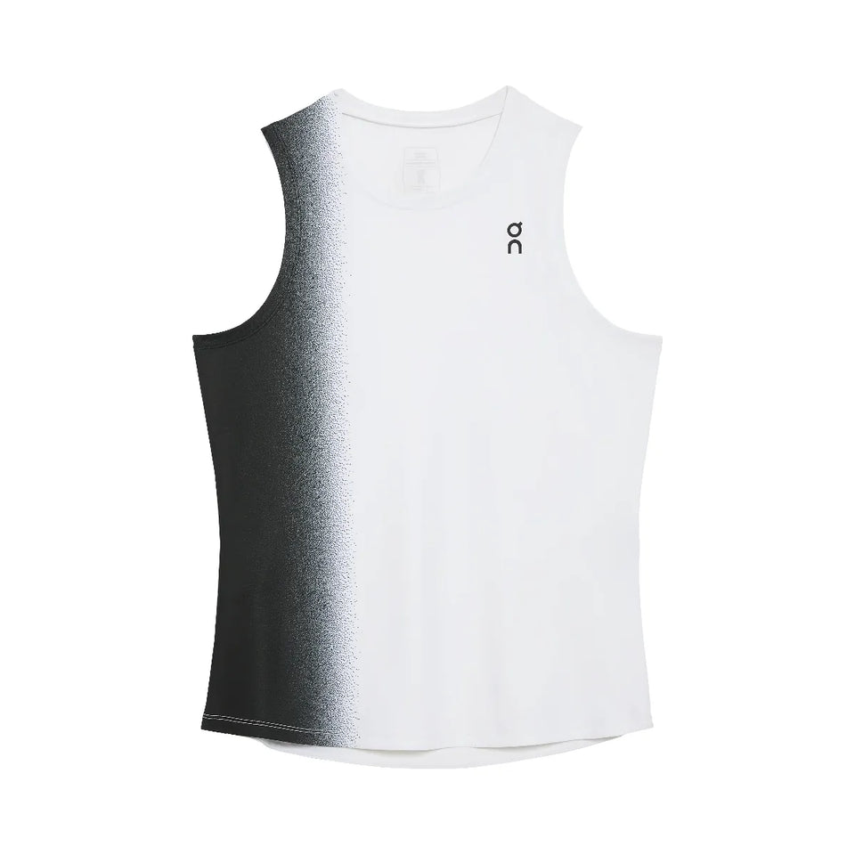 On Court Tank Black White