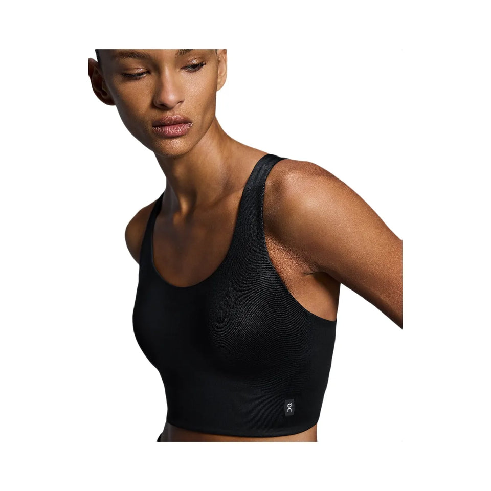 On Train Bra Longline Black