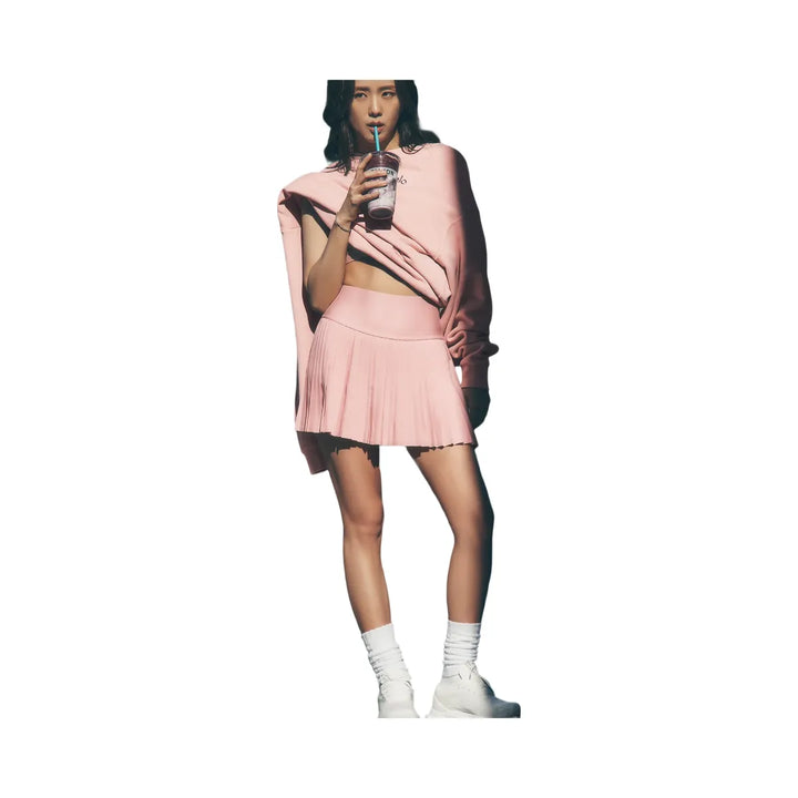 Alo Women's Grand Slam Tennis Skirt - Pink Quartz