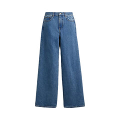 Coach High Rise Denim Jeans Hudson Medium Wash