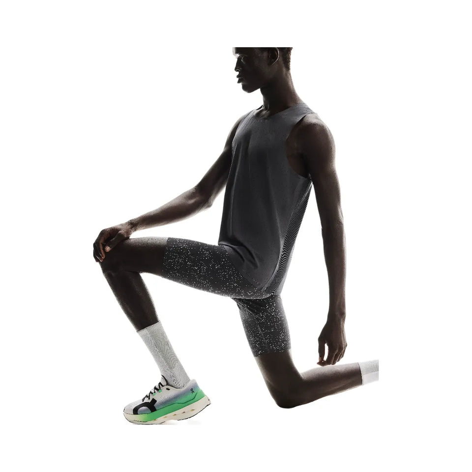 On Race Tights Half Iron Glacier
