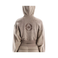 On Club Cropped Hoodie Fka Cinder Desert