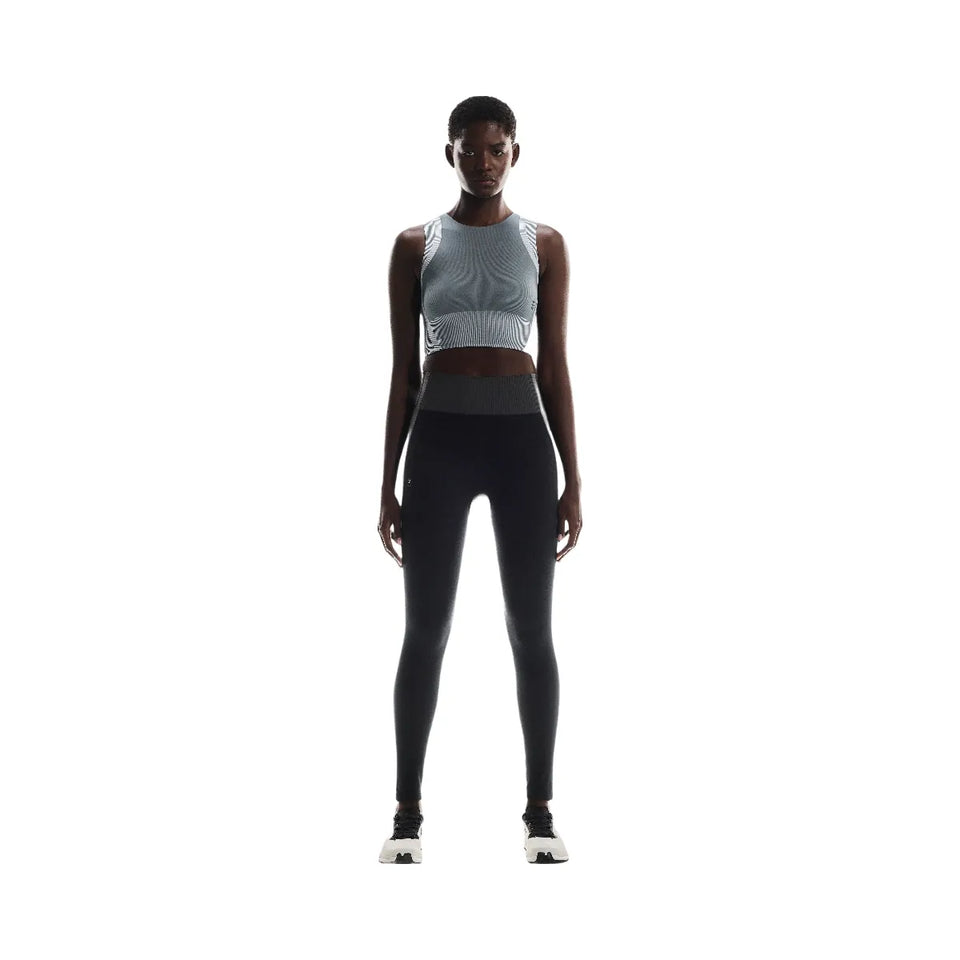 On Studio Knit Tights Black Eclipse